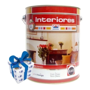 20l Pintura Elbex Interior Antihongos Superlavable + Regalo!