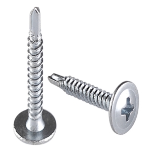 Tornillos Yeso Punta Mecha Flangeado 4.2x13 Caja 1000un