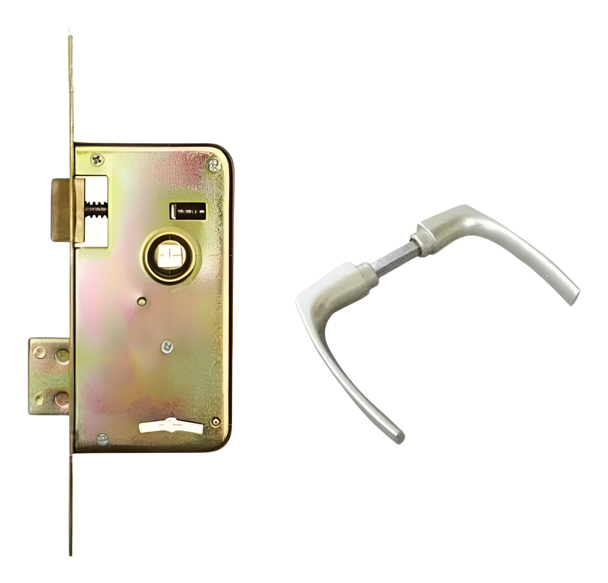 Cerradura De Seguridad Msa Modelo 30s + Manija Pestillo