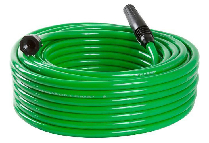 Rollo De Manguera Jardin Slim Verde 30mtrs Con Puntero P G