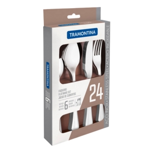 Cubiertos Pack X 24 Piezas Havana Tramontina 66945/003