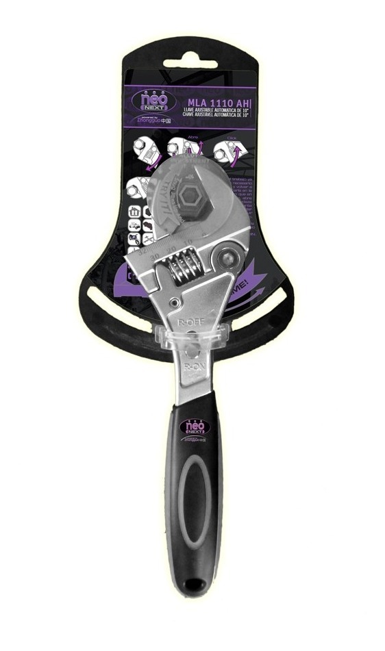 Llave Ajustable 10pul Automática Neo Mla1110ah Cromo Vanadio