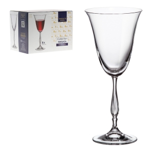 Pack 6 Copa De Cristal 350ml Fregata Bohemia P G