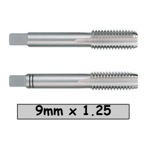 Juego Kit Set De 2 Piezas De Macho 9mm X 1.25 Código M9m125