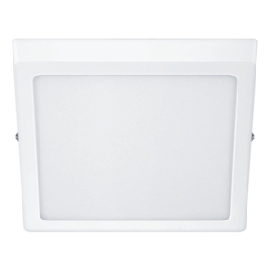 Plafón Cuadrado Led 12w 900lm 160mm Luz Neutra