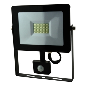 Proyector Led C/sensor Mov. 50w Luz Fría Exterior