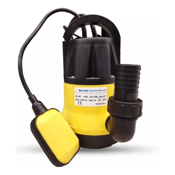 Bomba Sumergible Desagote Ballena Para Agua Sucia 1 Hp P G