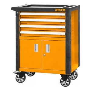 Gabinete Carro Taller Metal 4 Estantes Ingco - Ynter Industr