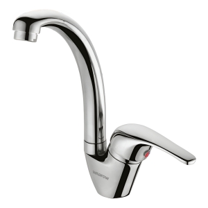 Canilla Monocomando Pico Alto Cocina 35mm Wzd1504 - Pg