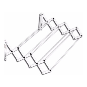 Tendedero De Ropa Extencible Acordion De Metal 1.0mt