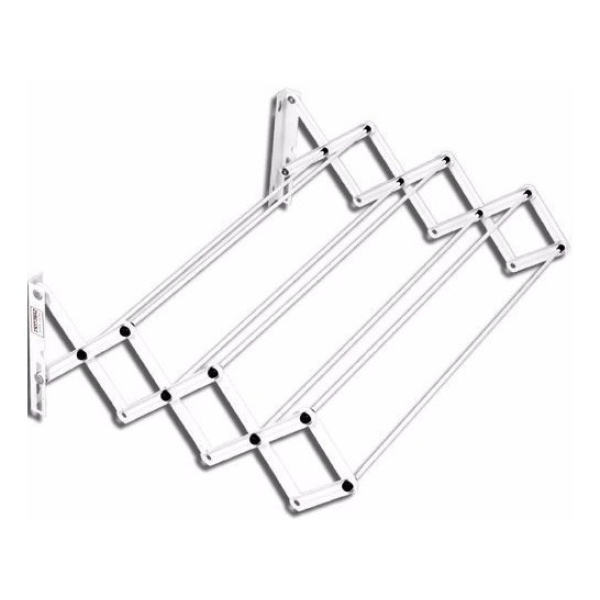 Tendedero De Ropa Extencible Acordion De Metal 1.0mt