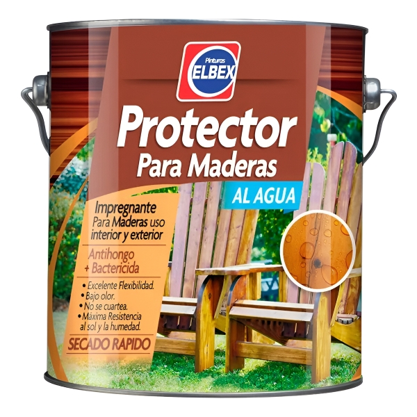 Protector De Maderas Al Agua Elbex 0,9 Lts. - Imagen 4
