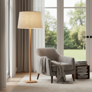 Portátil De Mesa En Madera, Pantalla Blanca - Ixec Ix9406