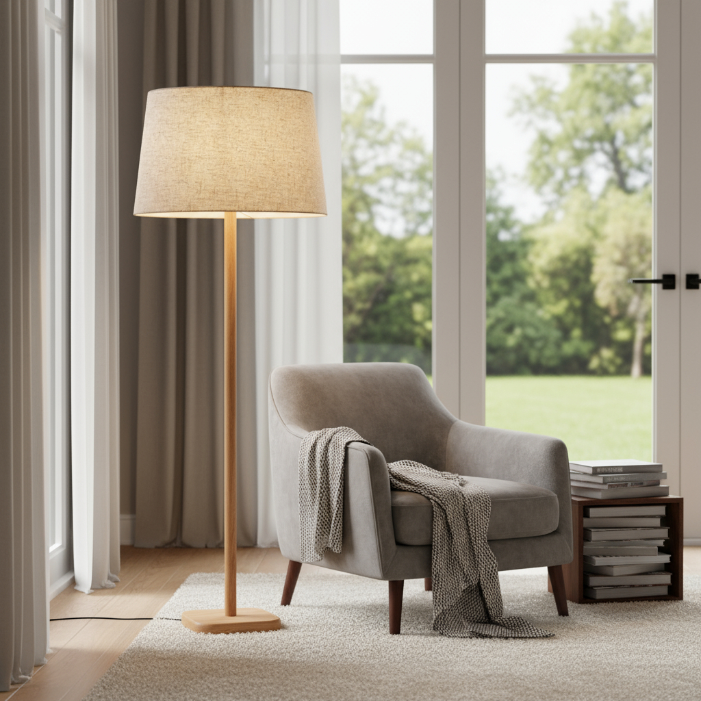 Portátil De Mesa En Madera, Pantalla Blanca - Ixec Ix9406