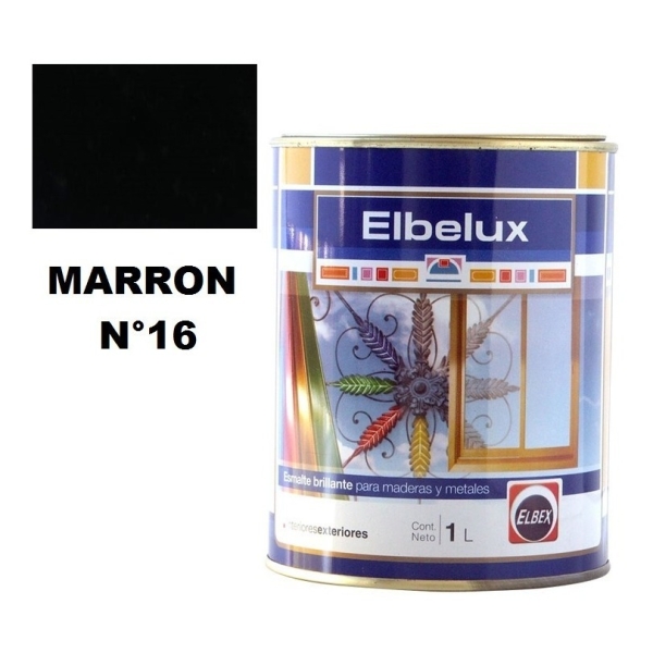 1lt Esmalte Sintetico Brillante Elbelux Elbex 32 Colores - Imagen 35
