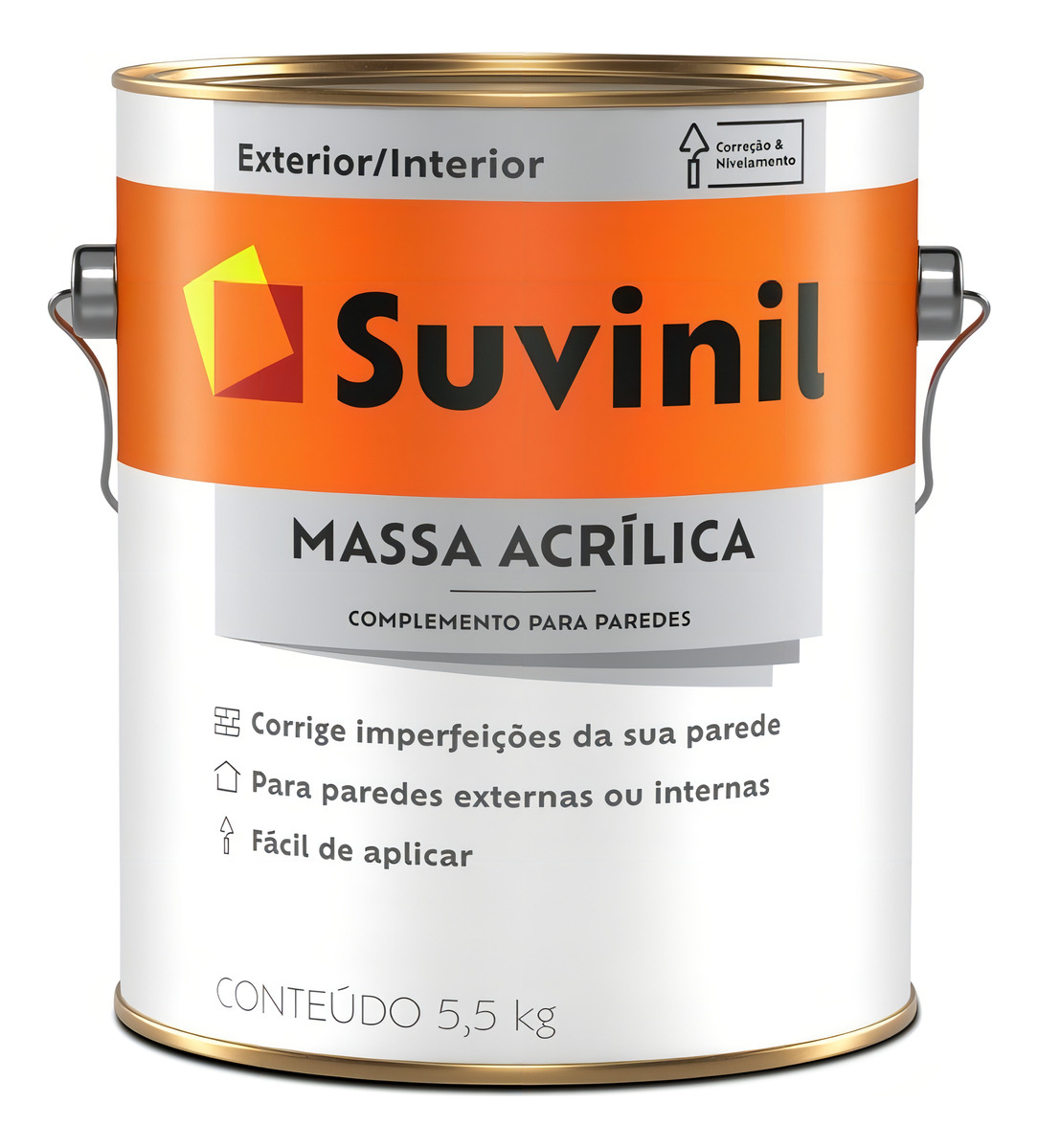 Pasta Acrílica Suvinyl 5.5 Kg