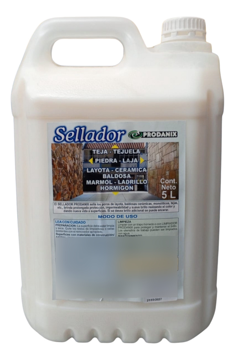 5lt Sellador Para Teja Tejuela Piedra Layota Etc Prodanix