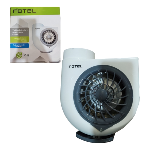 Extractor De Aire Turbina Para Cocina Rotel 70w P G