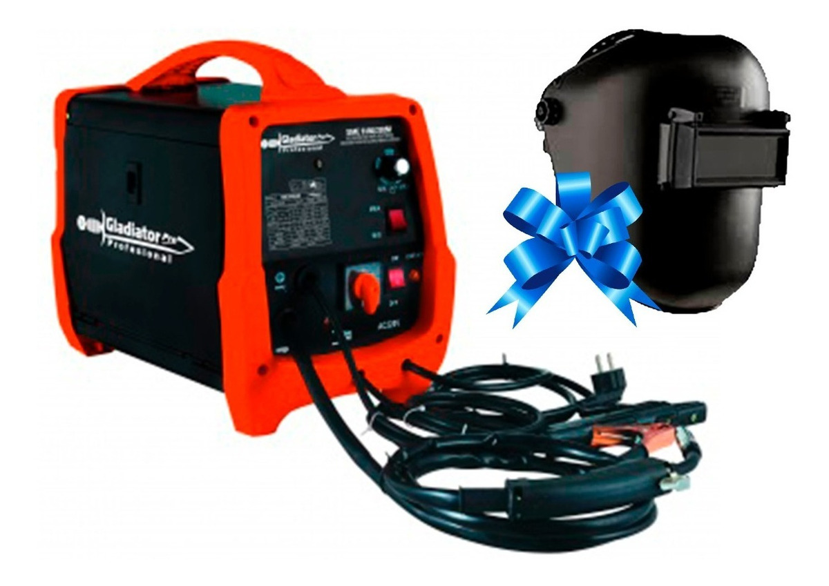 Soldadora Gladiator Mig Mag Electrodo Sme8180/220m + Careta!