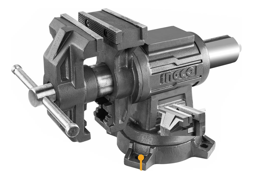 Morza De Banco Multi Proposito 5 125mm Ingco Hbv085 P G