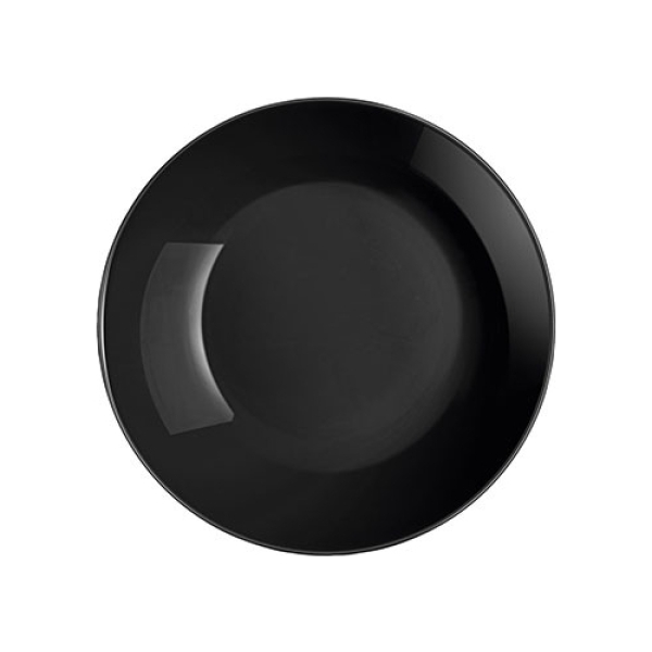 Plato Llano 25cm Negro Ref.p0867 Diwali Luminarc X 6 Uni