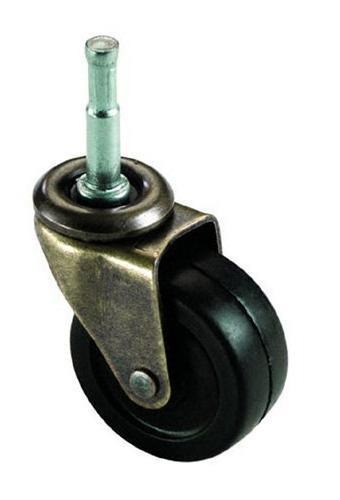 Pack 5 Ruedas Giratoria Con Perno Liso 40mm Código Rln