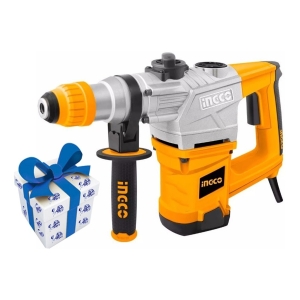 Rotomartillo Ingco 30mm 1200w 5j Sds Plus Rh12008 + Regalo !