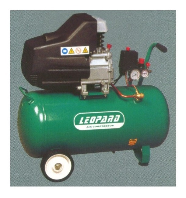 Compresor De Aire Leopard 50lts 2.5hp 2500w Cod 2102