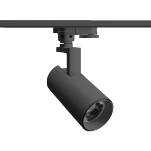 Spot Negro Para Riel 24w 3000k 36° . - Nv0407