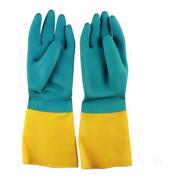 Guantes De Goma Bicolor Nº10 Funsa