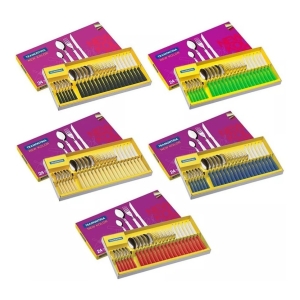 Juego De 24 Cubiertos Tramontina New Kolor Oferta P G