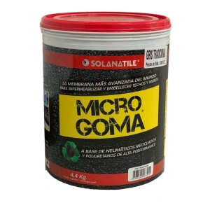 Membrana Impermeabilizante Microgoma P/piso Y Pared 4.4 Kgs