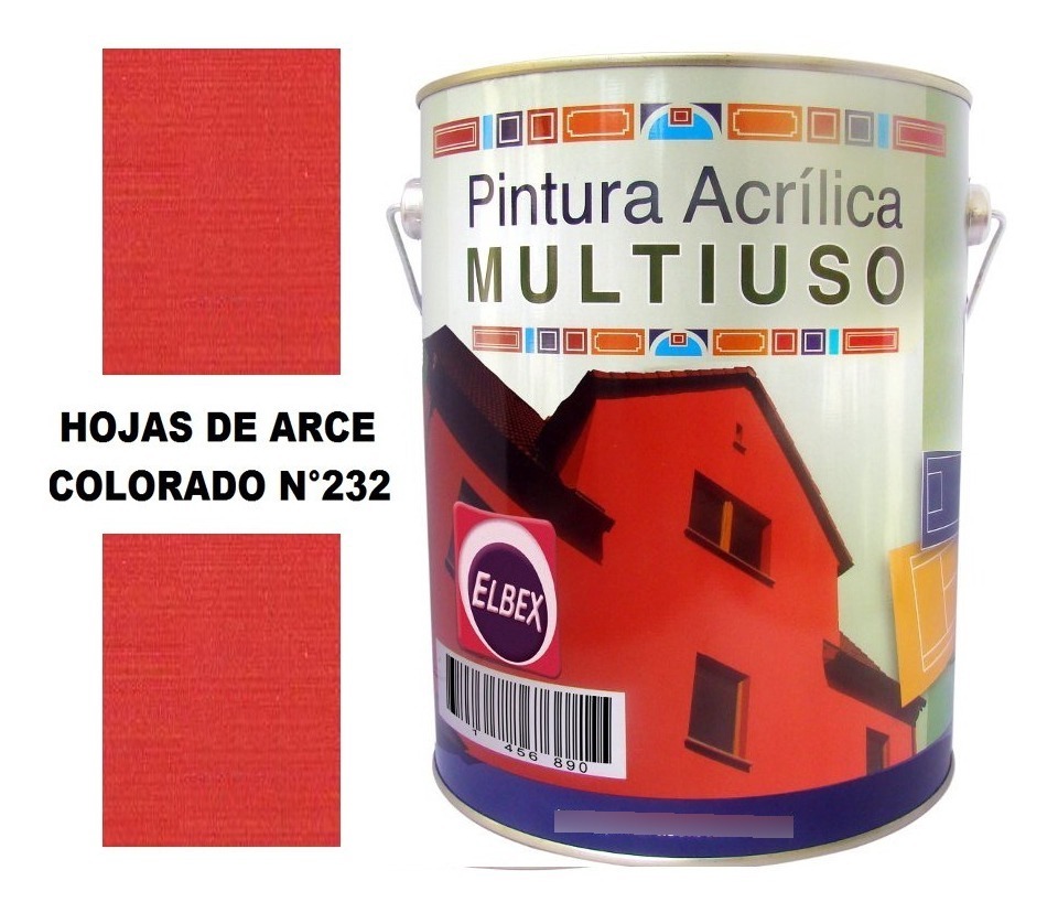 4lt Pintura Color Multiuso Elbex Pam 33 Colores A Eleccion - Imagen 22