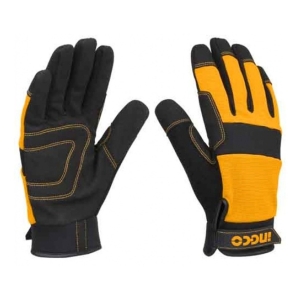 Par De Guantes De Microfibra Para Mecanico Ingco Hgmg01-xl