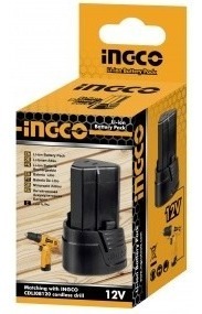 Bateria De Taladro Atornillador Ingco 12v Litio Cdli08120