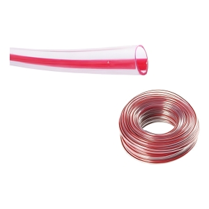 Pack 20 Mts Manguera De Nivel 3/8 Linea Roja