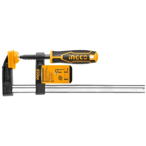 Prensa Carpintero Sargento Tipo F Ingco 140x1000mm Hfc021404