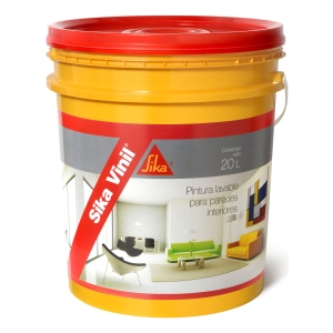 4l Pintura Sika Sikavinil Interior Lavable Antihongos !