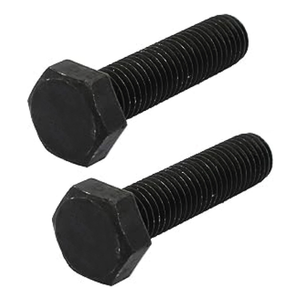 Bulon De Acero Cabeza Hex Negro 8x40mm Caja X 100uni Jomarca
