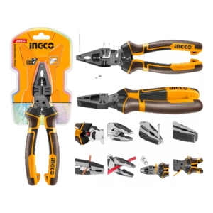 Pinza Universal 8 200mm Cr-v Multifuncion 8 En 1 Ingco Hmfc