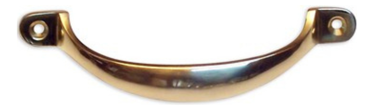 Tirador De Bronce 100 Mm Ab Brass Ph07