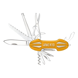 Navaja Multiuso Con 15 Funciones Ingco Hmfk8158