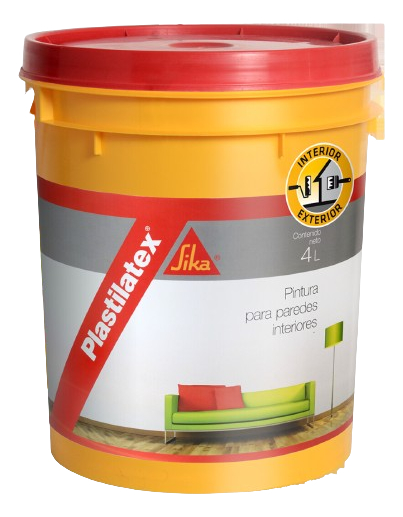 4l Pintura Sika Plastilatex Interior Antihongos !