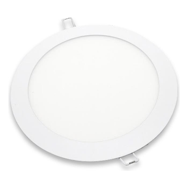 Downlight Redondo Led 18w 1300lm O221mm Luz Fría
