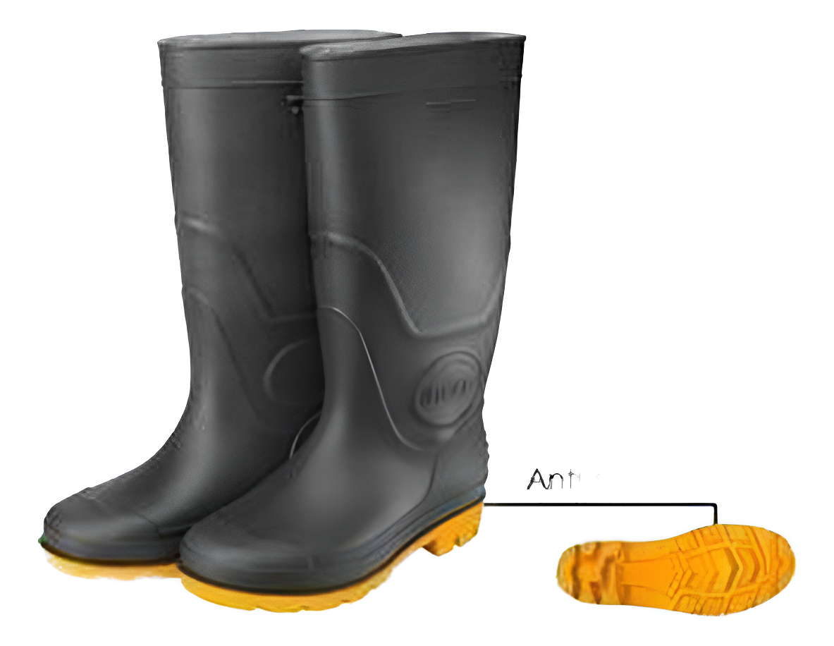 Botas P/ Lluvia Y Trabajo Pvc Y Nitrilo 39 A 46 Ingco Ssh092