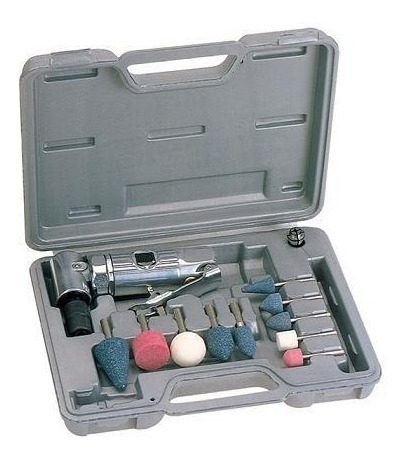 Juego De 15 Piezas Amoladora Angular Rectificadora Neumática