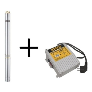 Para Bomba D Agua Sumergible D Tubo Ingco 750w 1hp + Control