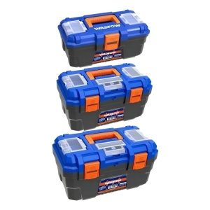 Set X 3 Cajas De Herramienta Plasticas Wadfow Wtb2103