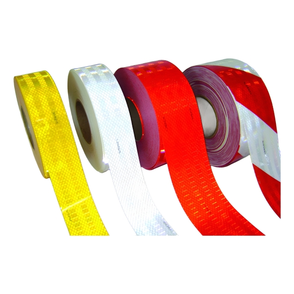 Rollo De Cinta Reflectiva 3m 45.7mt 4 Colores A Eleccion