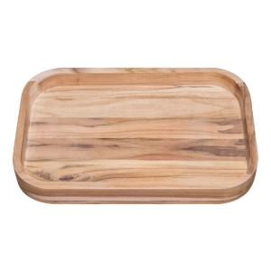Bandeja / Fuente Rectangular De Madera 40 X 25 Cm. - Tb1406